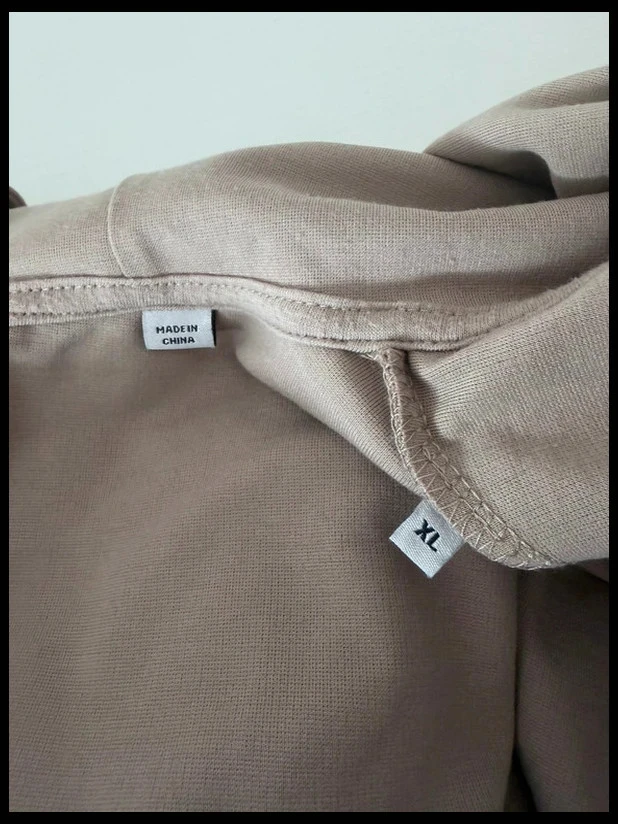 Jack & Jones Core stretch beige zip-up hoodie met capuchon voor heren XL – photo 9